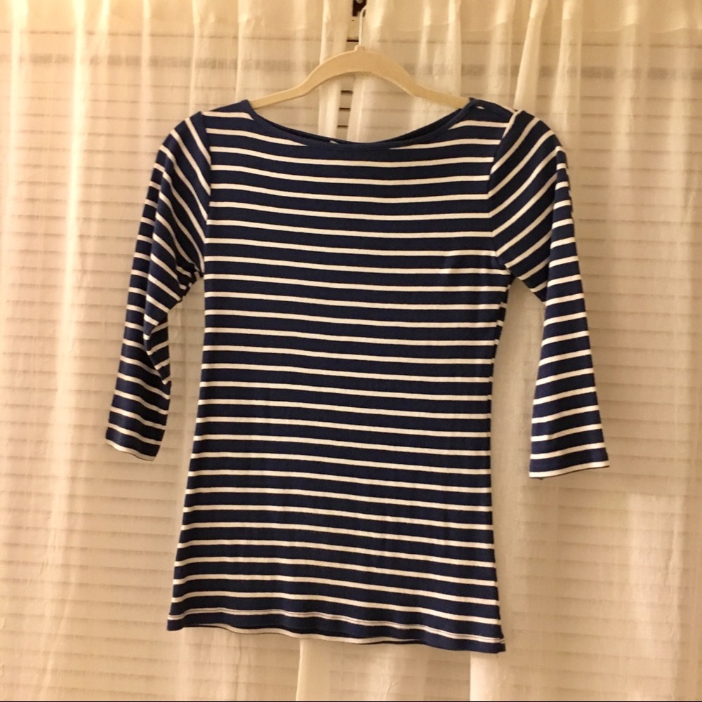 Zara Organic Cotton Striped Top